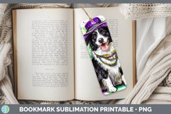 GorgeousMardi Gras Splash Dogs Bookmark design.