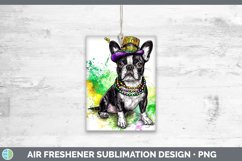 GorgeousMardi Gras Splash Dogs Air Freshener design.