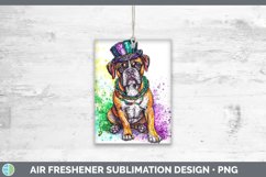 GorgeousMardi Gras Splash Dogs Air Freshener design.