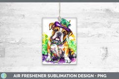 GorgeousMardi Gras Splash Dogs Air Freshener design.