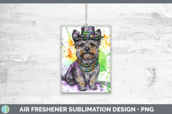 GorgeousMardi Gras Splash Dogs Air Freshener design.