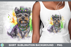 GorgeousMardi Gras Splash Dogs Shirt design.