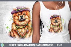 GorgeousMardi Gras Splash Dogs Shirt design.