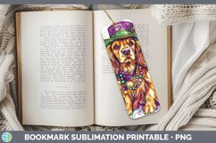 GorgeousMardi Gras Splash Dogs Bookmark design.
