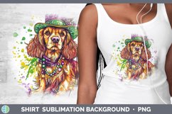 GorgeousMardi Gras Splash Dogs Shirt design.