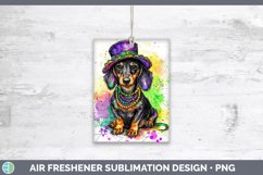 GorgeousMardi Gras Splash Dogs Air Freshener design.