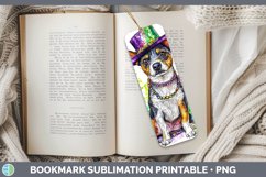 GorgeousMardi Gras Splash Dogs Bookmark design.