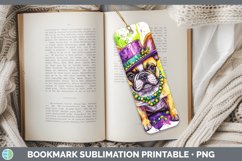 GorgeousMardi Gras Splash Dogs Bookmark design.