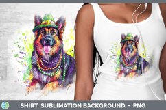 GorgeousMardi Gras Splash Dogs Shirt design.