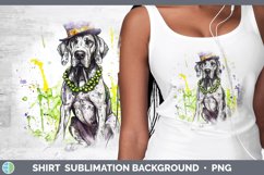 GorgeousMardi Gras Splash Dogs Shirt design.