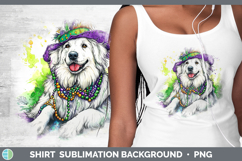 GorgeousMardi Gras Splash Dogs Shirt design.