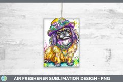 GorgeousMardi Gras Splash Dogs Air Freshener design.