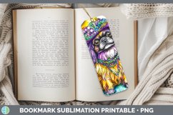 GorgeousMardi Gras Splash Dogs Bookmark design.