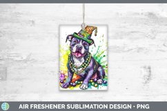 GorgeousMardi Gras Splash Dogs Air Freshener design.