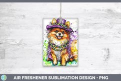 GorgeousMardi Gras Splash Dogs Air Freshener design.