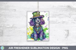 GorgeousMardi Gras Splash Dogs Air Freshener design.