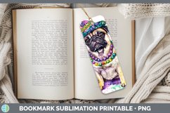 GorgeousMardi Gras Splash Dogs Bookmark design.