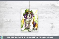 GorgeousMardi Gras Splash Dogs Air Freshener design.