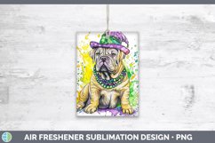 GorgeousMardi Gras Splash Dogs Air Freshener design.