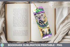 GorgeousMardi Gras Splash Dogs Bookmark design.