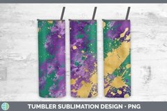 GorgeousMardi Gras Tumbler design.