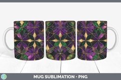 GorgeousMardi Gras Mug Wrap design.