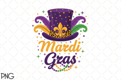 Mardi Gras Sublimation PNG, Mardi Gras Product Image 1