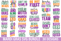 Mardi Gras Svg Bundle - Mardi Gras SVG Design Product Image 1