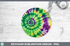 GorgeousMardi Gras Keychain design.