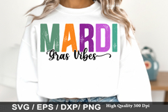 Mardi Gras Vibes - Mardi Gras SVG Design Product Image 1