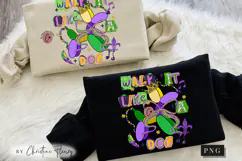 Walk It Like A Dog PNG | Mardi Gras Png Product Image 12