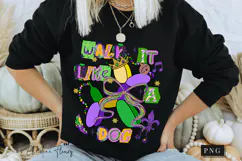 Walk It Like A Dog PNG | Mardi Gras Png Product Image 7