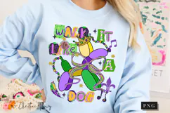 Walk It Like A Dog PNG | Mardi Gras Png Product Image 9