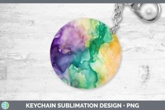 GorgeousMardi Gras Keychain design.