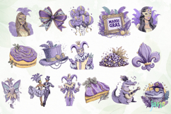 Mardi Gras Whimsical Illustration Bundle Product Image 6