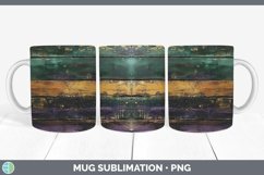 GorgeousMardi Gras Mug Wrap design.