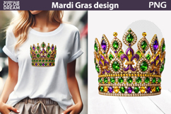 Mardi Gras Sublimation | Crown Mardi Gras Product Image 1