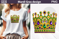 Mardi Gras Sublimation | Crown Mardi Gras Product Image 1