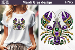 Mardi Gras Sublimation | Mardi Gras Lobster Product Image 1