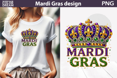 Mardi Gras Sublimation | Crown Mardi Gras Product Image 1