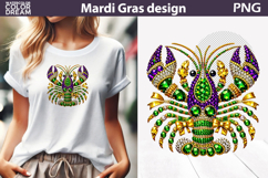 Mardi Gras Sublimation | Mardi Gras Lobster Product Image 1