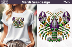Mardi Gras Sublimation | Mardi Gras Lobster Product Image 1
