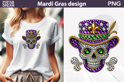 Mardi Gras Sublimation | Mardi Gras Lips Product Image 1
