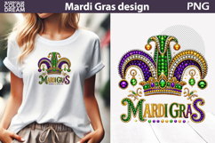 Mardi Gras Sublimation | Mardi Gras Jester Hat Product Image 1
