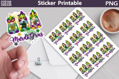 Mardi Grass Sticker | Mardi Grass Sticker Printable Product Image 1