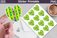 Mardi Grass Sticker | Mardi Grass Sticker Printable Product Image 1