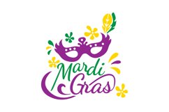 Mardi Gras SVG Cut File Product Image 1