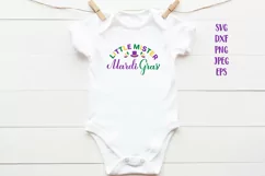Little Mister Mardi Gras. Kids Fat Tuesday carnival design Product Image 2