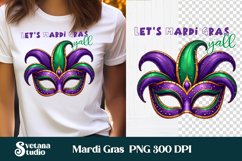 Mardi Gras mask clipart | Mardi Gras sublimation Product Image 1