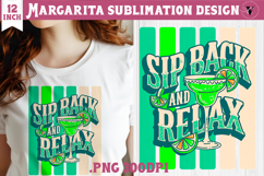 Summer Sublimation Clipart | Margarita PNG Product Image 1